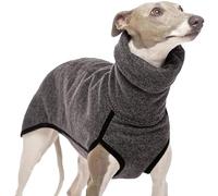 Pull Whippet - Pull pour lévrier - Manteau en polaire pour lévriers - Vêtements pour chien whippet - Pull chaud italien pour lévriers - Chemise d'hiver extensible à col roulé