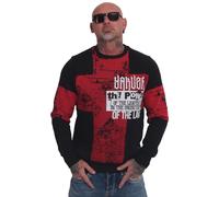 Pull Yakuza Herren Uncertainity, noir, 6XL