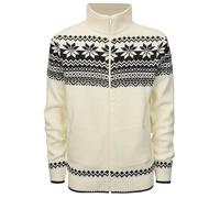 Pull zippÃ© Brandit Norwegian Blanc 2XL