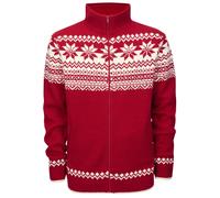Pull zippÃ© Brandit Norwegian Rouge 2XL