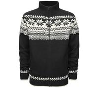 Brandit Norweger Full Zip Sweater Noir XL Homme