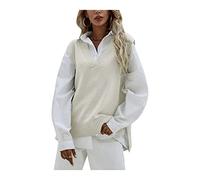 Pullage sans Manches vers Les Gilets Solides Gilets Vilat en V Couper en Tricot Pullover Tops