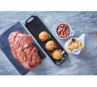 Pulled Pork | Porc effiloché déjà cuit 500 g | Épaule de porc | Cuisson à basse température | Prêt en 10 minutes | Charcuterie Pasini | Spécialités BBQ