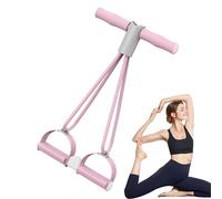 Puller De La Cheville Avec Pédale - Entraîneur De Bande Extensible, Aides À 4 Tubes | Corde D'entraînement De Fitness À Domicile Qui Aide À Resserrer Votre Taille, Vos Bras, Vos Jambes Et Votre Abdome