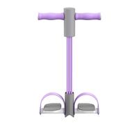 Puller de pédale de yoga - corde de fitness, entraîneur de corps, bande extensible | bande de tension élevée avec deux pédales et poignées, équipement de résistance efficace pour les bras, les jambes,