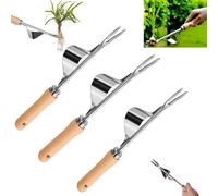 Puller des mauvaises herbes, 2025 Nouveaux outils de désherbage pour le jardin, outil de dissolvant avec les mauvaises herbes avec acier inoxydable, outils de jardin pour le jardinage de la mousse et