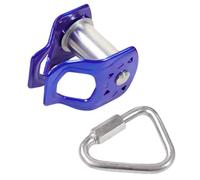 Pulley Zip Line, Quick Setup Heavy-Duty Aluminum Trolley Slider, Zip Line Pulley Kit for Kid 5+, Outdoor Playground, Backyard, Fitness, Obstacle Course, Climbing