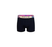 PULLIN - Boxer Court FLOWERBLAC, Beige, M, Boxer, caleçon Boxeur