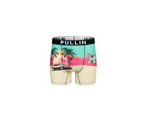 PULLIN - Boxer Long BACK80 Multicolore, caleçon Boxeur