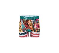 PULLIN - Boxer Long BADGIRL, Multicolor, S, Boxer, caleçon Boxeur