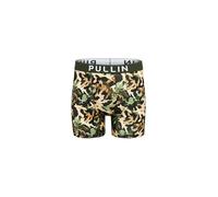 PULLIN - Boxer Long CAMOX, Multicolore, M, Boxer, caleçon Boxeur