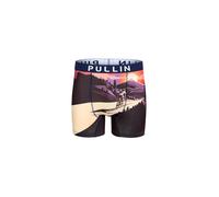 PULLIN - Boxer Long LISERAN, Multicolore, M, Boxer, caleçon Boxeur