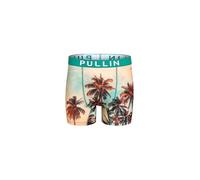 PULLIN - Boxer Long LOGCABINS, Multicolore, XXL, Boxer, caleçon Boxeur