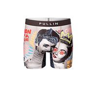 PULLIN - Boxer Long Romeo, Multicolore, XXS, Boxer, caleçon Boxeur