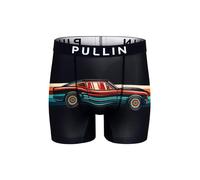 PULLIN - Boxer Long Steeve, Noir, M, Boxer, caleçon Boxeur