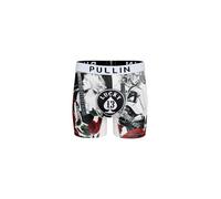 PULLIN - Boxer Long Unlucky, Multicolore, XL, Boxer, caleçon Boxeur