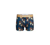 PULLIN Homme Boxer Briefs Fashion 2 Multicolore Taille M 87% Polyester 13% Lycra Style Long Coutures Flatlocks Extra-Plates Imprimé Motifs de Plage Taille Standard