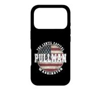 Pullman Washington Drapeau américain Vintage Coque pour iPhone 17 Pro