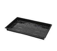Pullmer Bac de serre 52,5x31,5x5 cm, ép. 0,7 mm, 1 pièce, pot de plantation en plastique, bac de transport, bacs de germination sans trous au fond - Idéal pour les plantes, les semis, le jardin