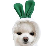 Pullor pour Chien Hoodie Vêtements d'animaux Chauds Doux avec Une Broderie de Carottes délicate pour Les Petits Chiens Moyens Chiots Chats Tenues d'hiver Polyester Confortable (Modèle de Carotte L)