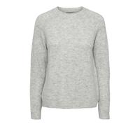 Pullover Ã col O femme Pieces Juliana Gris XL