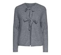 Vêtements Pieces Pcsilly Ls Rev Tie Knit Noos Bc pour Femme XS Gris