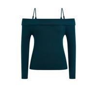 Pullover Ã©paules dÃ©nudÃ©es femme Guess Dove Vert M