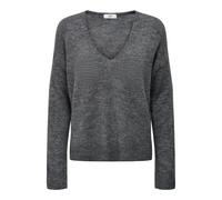 Pullover col v maille femme JDY Elanora Gris 2XL