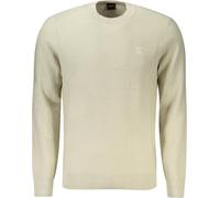 Pullover contrasté à col rond avec logo Boss : Taille - XL Taille : XL
