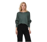 Only Pull femme ONLAdaline – court tricoté L/S – Balsam Green – Taille S