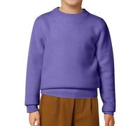 Pullover Enfant Hiver, Pull décontracté pour Enfants, garçons et Filles, Couleur Unie, col Rond, Tricot, Doux, Confortable, Chaud, vêtements d'hiver pour Tout-Petits