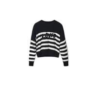 Pullover femme Desigual Anais - noir/blanc - XS XL