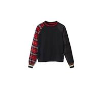 Pullover femme Desigual Checks - noir/rouge - XL XL