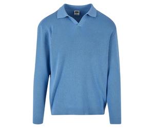 Pullover manches longues cÃŽtelÃ©es oversize Urban Classics Bleu 2XL