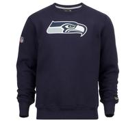 Pullover - New Era - NFL New England Patriots - Bleu - Manches longues - Col capuche S