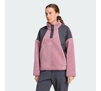 adidas Outdoor Pull-over polaire à demi-fermeture éclair pour femmes TERREX Xploric violet
