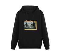 Pullover Warm Hoodies Renaud Laisse Bton Pop Men Casual Hoodie Black XXL