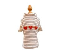 Pulls à Motifs for Animaux de Compagnie for Chiens de Petite et Moyenne Taille, vêtements Chauds d'automne et d'hiver, Pulls à col roulé(W9,XS)