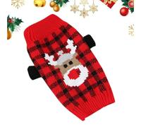 Pulls de Noël pour Chiots,Pull de Noël pour Chien Accessoires tricotés pour