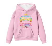 Pulls Enfants Filles Sweats à Capuche et Sweatshirts Enfants Dessin Animé Imprimé Sweat à Capuche à Manches Longues avec Cordon de Serrage Poche Coupe Décontractée pour le Quotidien Tenue Scolaire