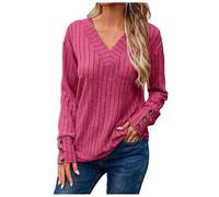 Pulls, Gilets Et Sweats Femme, Pull Femme Automne, Pullover À Manches Longues Décontracté Tricoté Col Bas Chandail Coupe Classique Elegant Lâche Casual Hauts Rétro Nouveaux Confortable