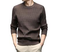 Pulls Homme Pull Homme Pull Col Rond Gros Col Roulé Hiver Chaud Laine Automne Fin Sweat Rond Leger Zip Roulé Noir Laine Noir Un+Pull+En+Tricot Maille Thermique À Vert Pullover En Vêtements Cachemire