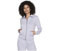 pulls molletonnés Femme - Violet - Skechers The Hoodless Hoodie Diamond Jacket S