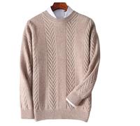 Pulls Pull en Laine épais à col Rond for Homme, Pull épais en Laine, Tricot à Bascule, décontracté, Business, Nouvelle Collection Automne et Hiver Pulls pour Hommes(B,S)