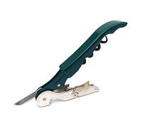 Pulltap's Tire-bouchon classique 500 à levier à double charnière - Pour gaucher - Vert foncé