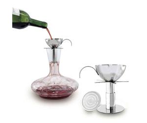 Pulltex Entonnoir à vin avec filtre - Entonnoir à décantation
