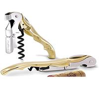 Pulltex Pulltap 's Classic Gold Tire-bouchon, coupe-bouchon, outil pour serveurs, rouge