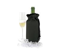 Pulltex - Seau à Champagne Sac, Nylon, Noir, 18.5 x 12 x 4.2 cm