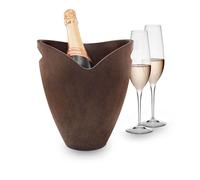 Pulltex Seau à glace/Seau à Champagne - Ébène - Acrylique