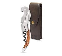 Pulltex Tire-bouchon en palissandre avec étui en cuir